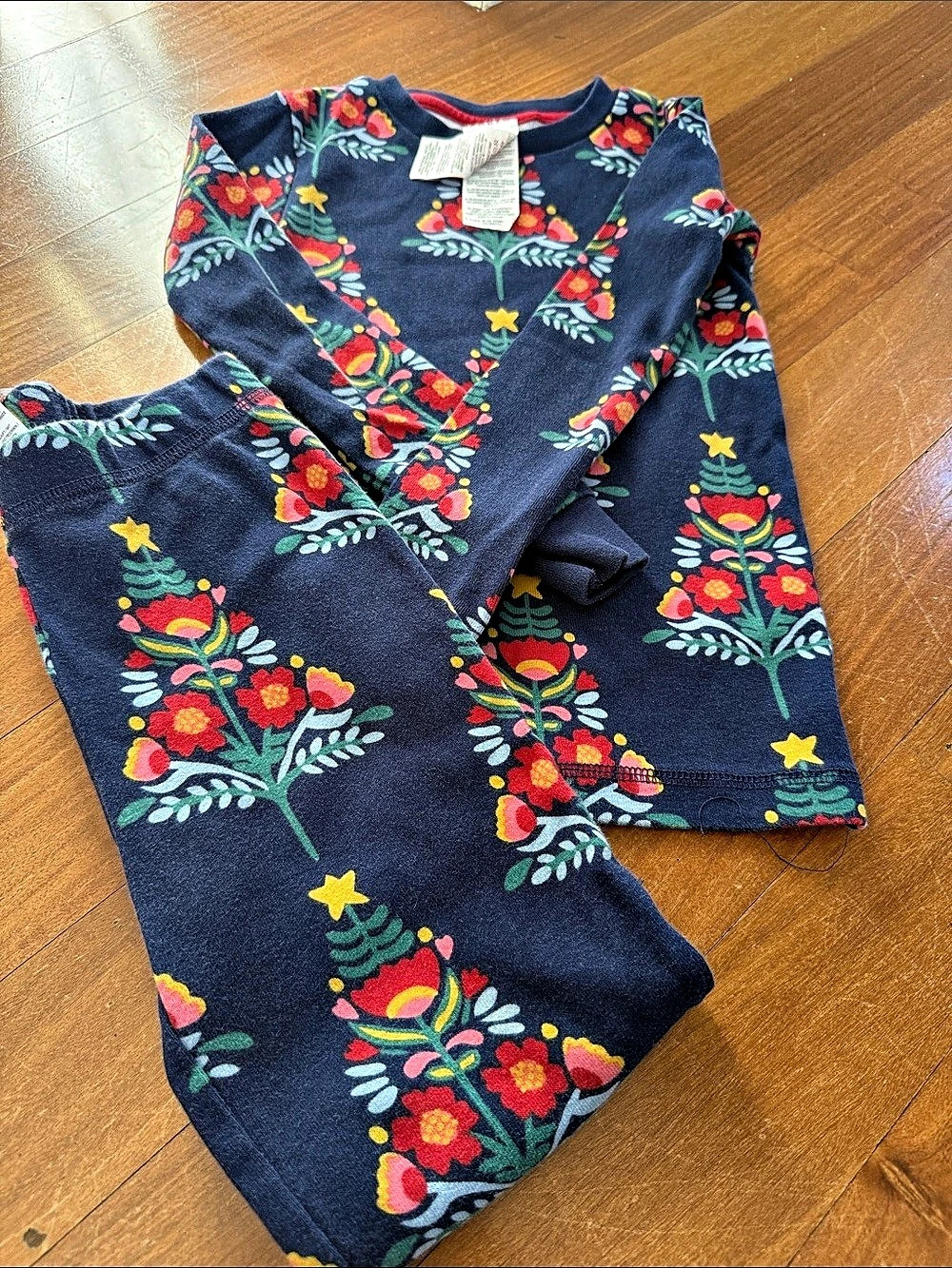 Boden Floral Matching Set Girls Size 6Y